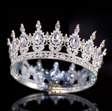 KRUNA MISS - Metal - Srebro Bela